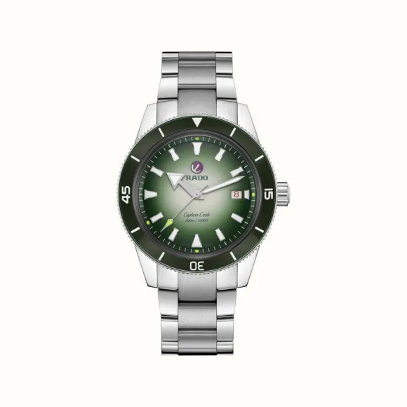 雷达/Rado Captain Cook x Cameron Norrie Limited Edition 42.0MM 精钢 自动机械机芯 男表 R32149318