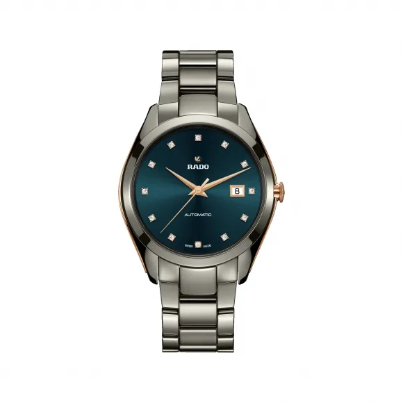 雷达/Rado HYPERCHROME 皓星系列 42MM 陶瓷 银色 机械 男表 R32256712