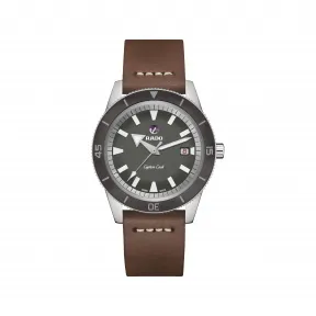 雷达/Rado 库克船长系列 精钢 42.0 MM 自动机械腕表 男表 R32505019