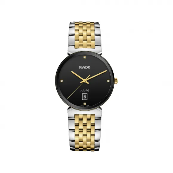 雷达/Rado Florence Classic Diamonds系列 38.0MM 精钢 石英机芯 男表 R48912703