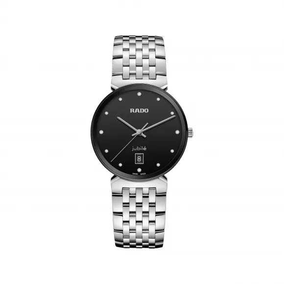雷达/Rado Florence Classic Diamonds 38.0MM 精钢  精钢 / PVD 石英机芯 中性 R48912733