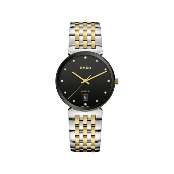 雷达/Rado Florence Classic Diamonds 38.0MM 精钢  精钢 / PVD 石英机芯 中性 R48912743