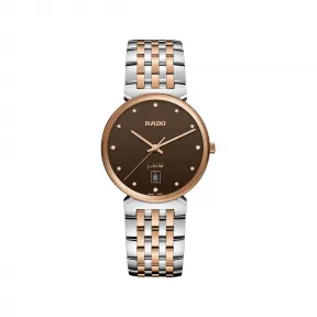 雷达/Rado Florence Classic Diamonds 38.0MM 精钢  精钢 / PVD 石英机芯 中性 R48912763