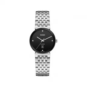 雷达/Rado Florence Classic Diamonds系列 30.0MM 精钢 石英机芯 女表 R48913713