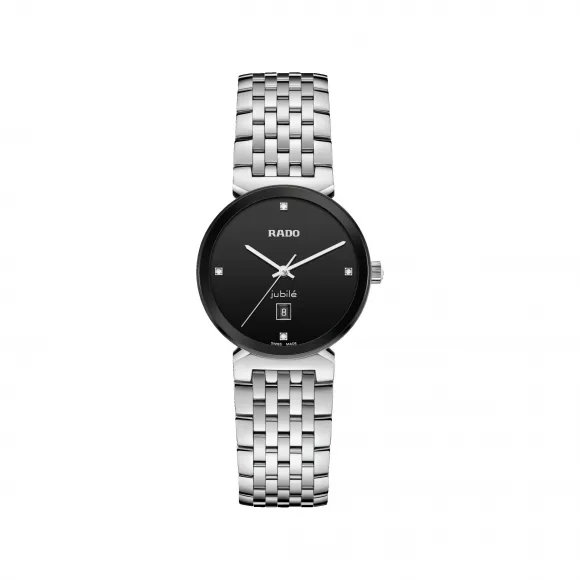 雷达/Rado Florence Classic Diamonds系列 30.0MM 精钢 石英机芯 女表 R48913713