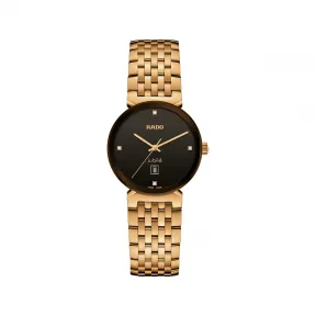 雷达/Rado Florence Classic Diamonds 30.0MM 精钢 / PVD 石英机芯 女表 R48917703