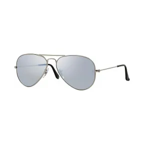 Ray-Ban 雷朋 飞行员·反光镜面 RB3025 银色 - 金属 - 银色 偏光镜片 - 0RB3025019/W358