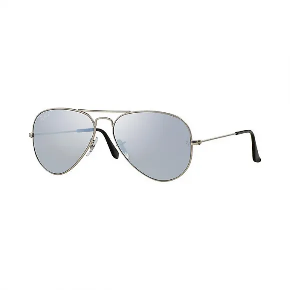 Ray-Ban 雷朋 飞行员·反光镜面 RB3025 银色 - 金属 - 银色 偏光镜片 - 0RB3025019/W358