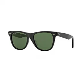 Ray-Ban 雷朋 经典徒步旅行者·经典 RB2140F 黑色 - 醋酸纤维 - 绿色 镜片 - 0RB2140F901S54