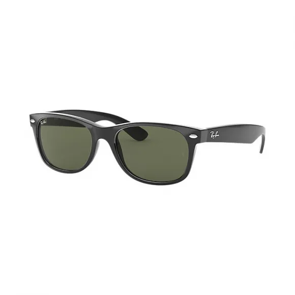 Ray-Ban 雷朋 新徒步旅行者·经典 RB2132F 黑色 - 尼龙 - 绿色 镜片 - 0RB2132F901L55