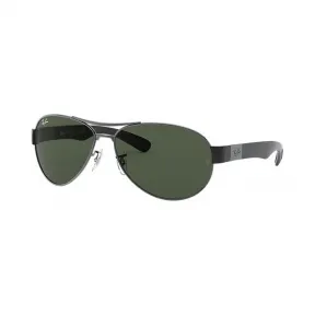 Ray-Ban 雷朋 RB3509 枪色 - 金属 - 绿色 镜片 - 0RB3509004/7163