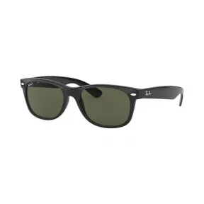 Ray-Ban 雷朋 新徒步旅行者·经典 RB2132F 黑色 - 尼龙 - 绿色 偏光镜片 - 0RB2132F901/5855