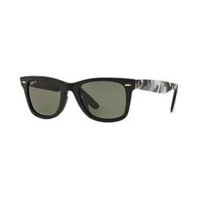 Ray-Ban 雷朋 经典徒步旅行者·城市伪装 RB2140F 黑色 - 醋酸纤维 - 绿色 偏光镜片 - 0RB2140F11565852