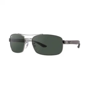 Ray-Ban 雷朋 RB8316 枪色 - 碳纤维 - 绿色 镜片 - 0RB831600462