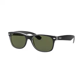 Ray-Ban 雷朋 新徒步旅行者·混色 RB2132F 透明色 - 尼龙 - 绿色 镜片 - 0RB2132F605255