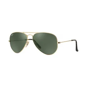 Ray-Ban 雷朋 飞行员·哈瓦那官网专享 RB3025 金 - 金属 - 绿色 镜片 - 0RB302518162