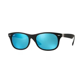 Ray-Ban 雷朋 新徒步旅行者·折叠超轻固 RB4223 黑色 - 超轻固 - 蓝色 镜片 - 0RB4223601S5555