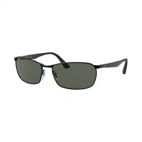 Ray-Ban 雷朋 RB3534 黑色 - 金属 - 绿色 镜片 - 0RB353400259