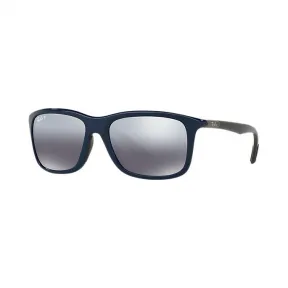 Ray-Ban 雷朋 RB8352F 蓝色 - 尼龙 - 银色 偏光镜片 - 0RB8352F62228257