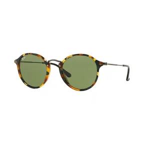 Ray-Ban 雷朋 圆形·斑驳 RB2447 玳瑁色 - 醋酸纤维 - 绿色 镜片 - 0RB244711594E52