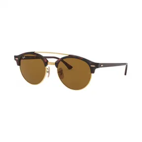 Ray-Ban 雷朋 派对型人·双鼻梁 RB4346 玳瑁色 - 注塑 - 茶色 镜片 - 0RB4346990/3351