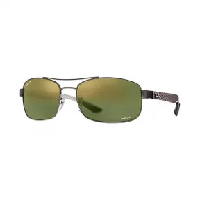 Ray-Ban 雷朋 Rb8318 Chromance RB8318CH 枪色 - 金属 - 绿色 偏光镜片 - 0RB8318CH004/6O62