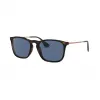 Ray-Ban 雷朋 克里斯 RB4187F 玳瑁色 - 注塑 - 蓝色 镜片 - 0RB4187F63908054