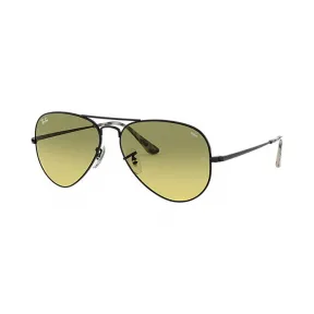 Ray-Ban 雷朋 Rb3689 Evolve进化 RB3689 黑色 - 金属 - 黄色 镜片 - 0RB36899152AB58