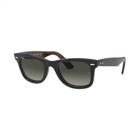 Ray-Ban 雷朋 经典徒步旅行者·混色 RB2140F 灰色 - 醋酸纤维 - 灰色 镜片 - 0RB2140F12777152