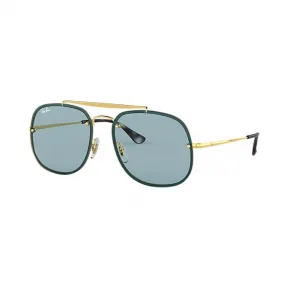 Ray-Ban 雷朋 骄阳将军款 RB3583N 金 - 不锈钢 - 蓝色 镜片 - 0RB3583N91738058