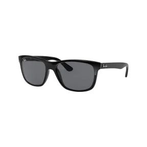 雷朋/Ray-Ban RB4181 搭 黑色 的 灰色 太阳眼镜 RB4181-601-87-57-16