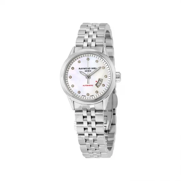 雷蒙威/Raymond Weil Freelancer 29 MM 不锈钢 自动机械机芯 女表 2430-ST-97081