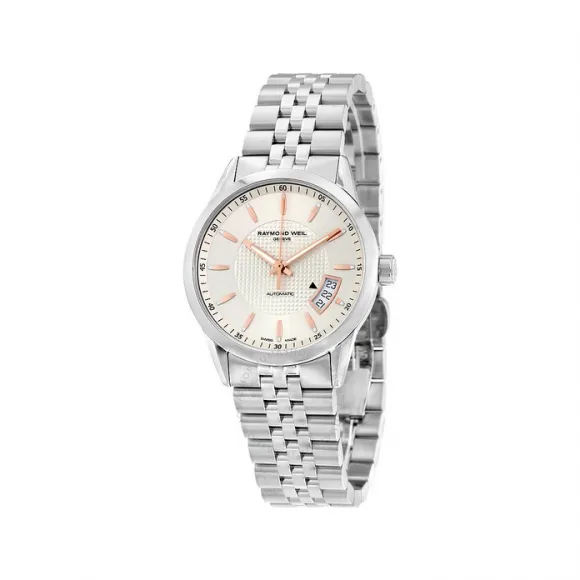 雷蒙威/Raymond Weil Freelancer 38 MM 不锈钢 自动机械机芯 男表 2770-ST5-65021