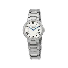 雷蒙威/Raymond Weil Jasmine 30 MM 不锈钢 石英机芯 女表 5240-STS-00661