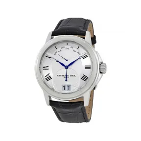 雷蒙威/Raymond Weil Tradition 42 MM 不锈钢 石英机芯 男表 9577-STC-00650