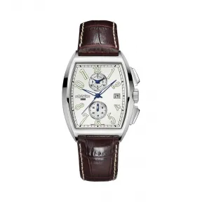 罗马表/Roamer 元素桶型系列 不锈钢表壳 瑞士优质石英机芯 940820-41-26-09