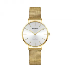 罗兰度/Rolendo 芭莎米兰系列  32毫米 石英机芯 RL3002.GGW