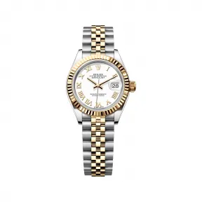 劳力士/Rolex 女装日志型 28 MM 黄金及蚝式钢 藉恒动摆陀双向自动上链 女表 M279173-0023