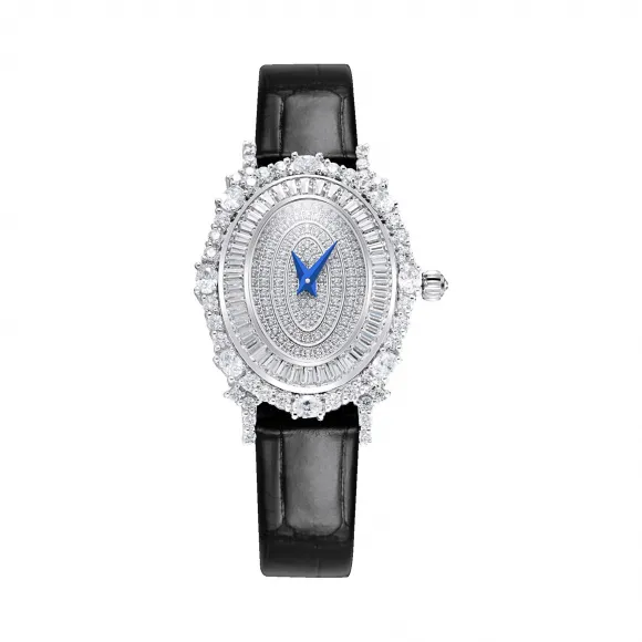 罗米/Ronald Mille  31mm*36mm 瑞士石英机芯 女表 R6206A1-2