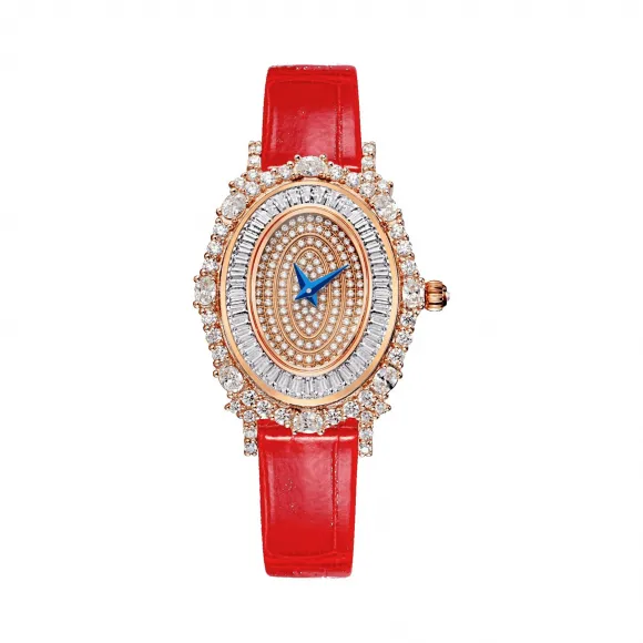 罗米/Ronald Mille  31mm*36mm 瑞士石英机芯 女表 R6206A2-3