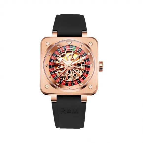 罗米/Ronald Mille  42mm 全自动定制机械机芯 男表 R6220A2-2