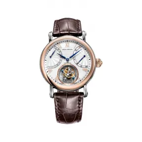 海鸥/Seagull 陀飞轮系列 40mm 全钢包18K玫瑰金 手动机械机芯 男表 218.904