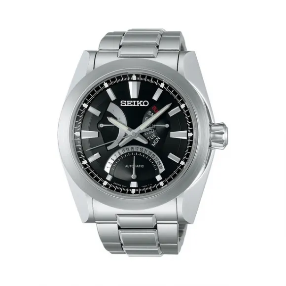 精工/Seiko Ananta系列 不锈钢 自动机械机芯 男表 SAEC001