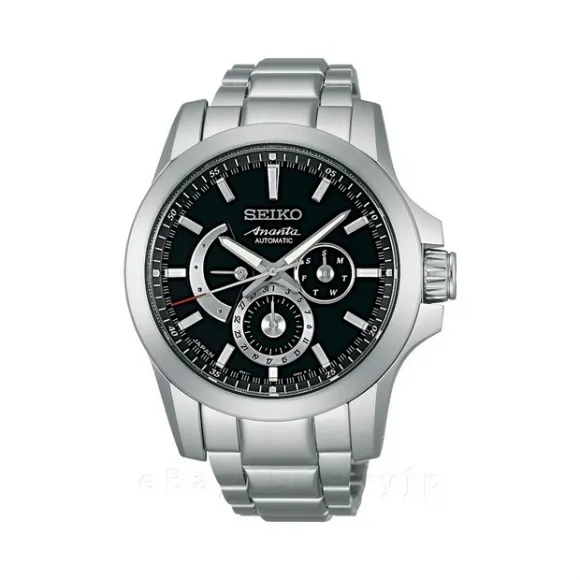 精工/Seiko Ananta系列 不锈钢 自动机械机芯 男表 SAEC011