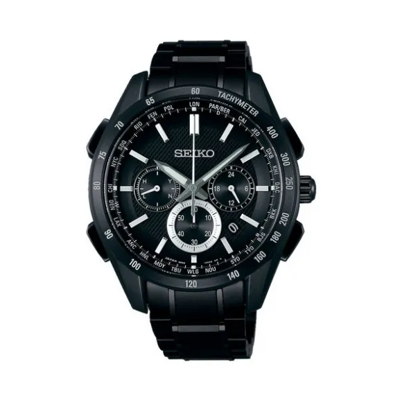 精工/Seiko Brightz系列 精钢 石英机芯 男表 SAGA195