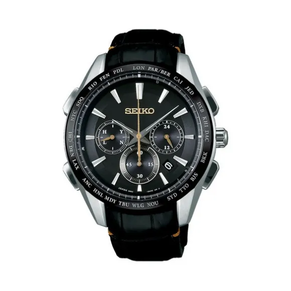 精工/Seiko Brightz系列 钛合金 石英机芯 男表 SAGA221