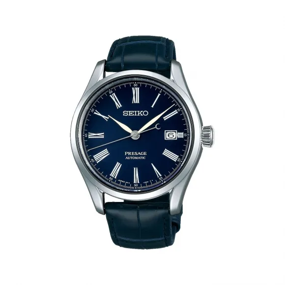 精工/Seiko 40.5 MM 不锈钢 自动上弦机械机芯(可手动上弦) 男表 SARX053