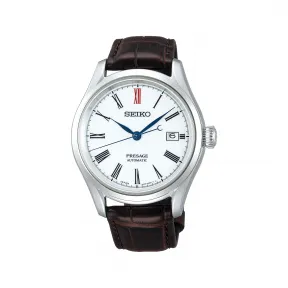 精工/Seiko 40.5 MM 不锈钢 自动上弦机械机芯(可手动上弦) 男表 SARX061