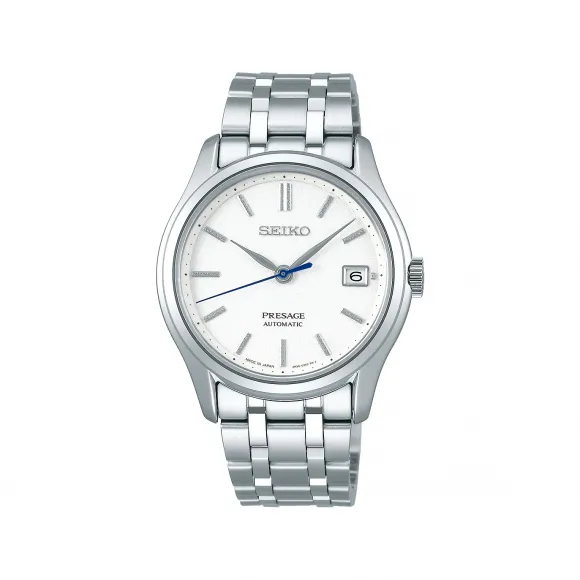 精工/Seiko 38.3 MM 不锈钢 自动上弦机械机芯(可手动上弦) 男表 SARY147