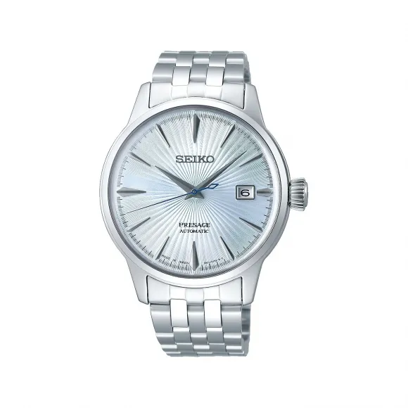 精工/Seiko 40.5 MM 不锈钢 自动上弦机械机芯(可手动上弦) 男表 SARY161